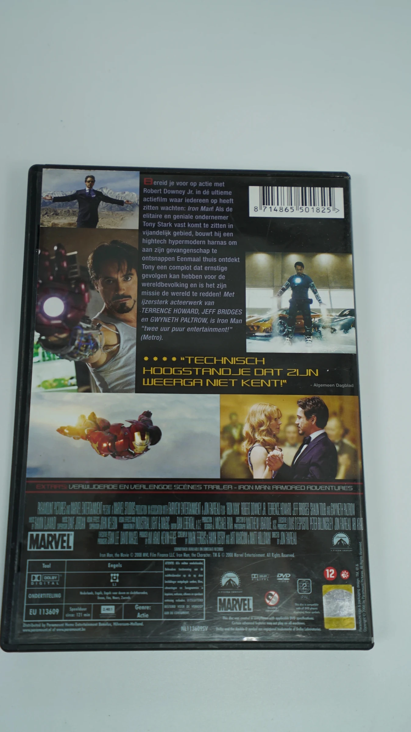 Iron Man (DVD, Región 2 PAL, Edición Estándar) – photo 2